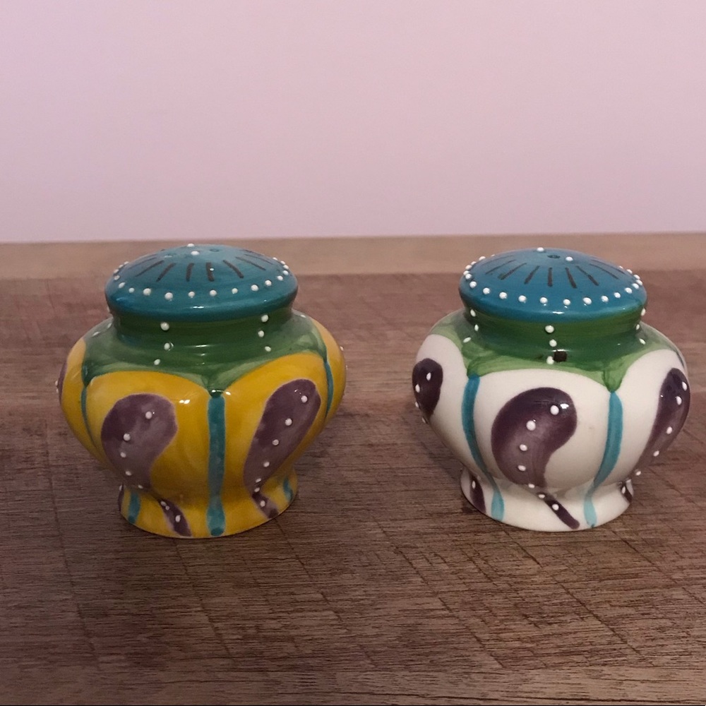 Anthropologie Salt and Pepper Shakers - Picture 1 of 2